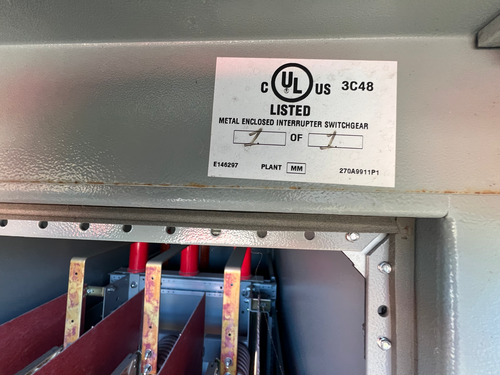 600 Amp. ABB, BreakMaster, 15 KV switch, 1 Section - NEMA 3R enclosure, 600 A Bus, 3 Phase/3 Wire, 15 kV, 95 - Image 8