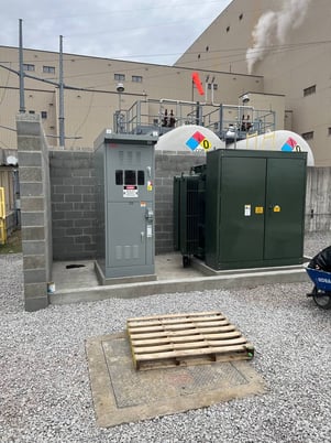 3000 KVA 13800 Delta Primary, 415Y/239 Secondary, General Electric Prolec, padmount transformer, excellent - Image 1