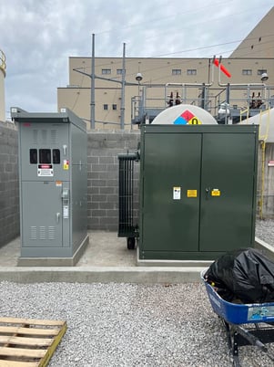 3000 KVA 13800 Delta Primary, 415Y/239 Secondary, General Electric Prolec, padmount transformer, excellent - Image 3