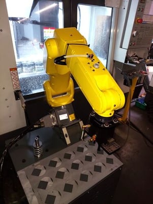 Haas, 7KG-Robot-Package-1, W/ Fanuc LR-Mate-200iD-7L Robot Arm, 6 axis, pedestal, Fanuc R-30iB Mate Plus - Image 3