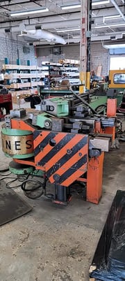 4" Hines #300NC, tube bender, Toch Screen Control, foot pedal, 2000 - Image 3
