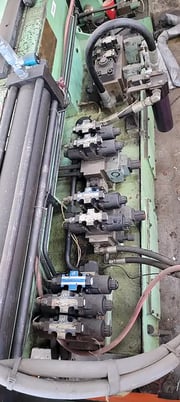 4" Hines #300NC, tube bender, Toch Screen Control, foot pedal, 2000 - Image 4