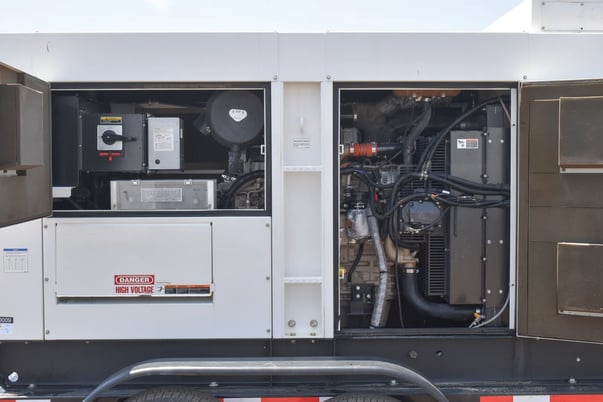 120 KW Multiquip #6068HFG08, diesel industrial generator, voltage selector switch, 2018 - Image 4