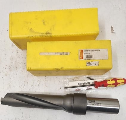 Sandvik #A880 D1500P38-04, indexable drill, 1.5" shank, new - Image 1