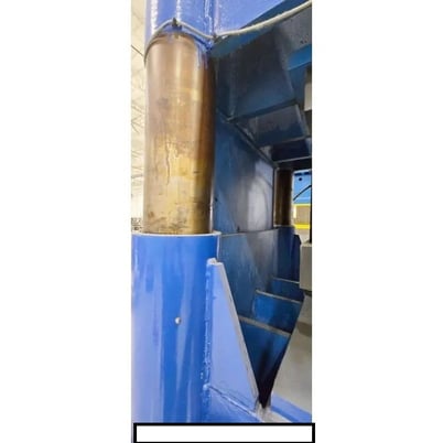 1000 Ton, Beckwood #4P1000F4860, 4-post pad forming press, 2004 - Image 4