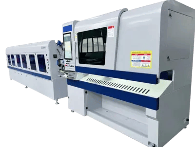 Bescutter #Tube-Mini, semi-automated fiber laser cutter, 1500-2000 width, 4.5" max tube diameter, 160 RPM - Image 1