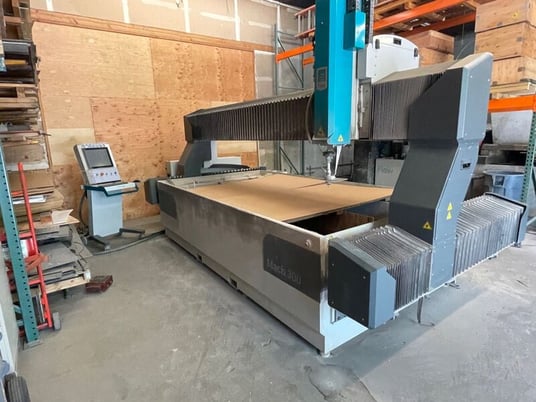 Flow #Mach-300-3015, waterjet cutting, 118.11" X, 59.06" Y, 6" Z, 50 HP, 94000 psi, FlowMaster PC-Based - Image 2