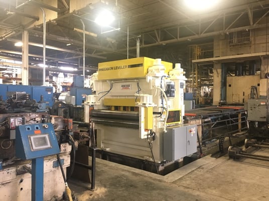 60" x .04" - .230" Herr Voss, 4-HI leveler, 17 rolls, 2.687" diameter, 100 FPM, rebuilt 2018 - Image 3