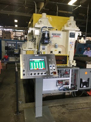 60" x .04" - .230" Herr Voss, 4-HI leveler, 17 rolls, 2.687" diameter, 100 FPM, rebuilt 2018 - Image 4