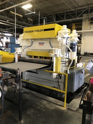 60" x .04" - .230" Herr Voss, 4-HI leveler, 17 rolls, 2.687" diameter, 100 FPM, rebuilt 2018 - Image 5