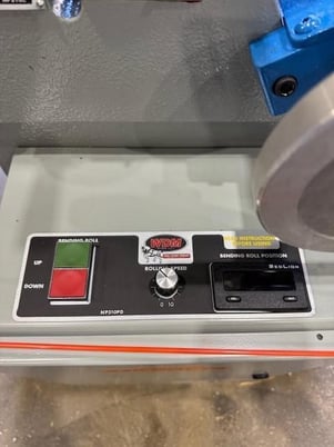 3' x .09" WDM #310-3-36, Double Pinch Plate Roll, 12" diameter roll, 230/460 V., 3 phase, TEFC, all gear dr - Image 7