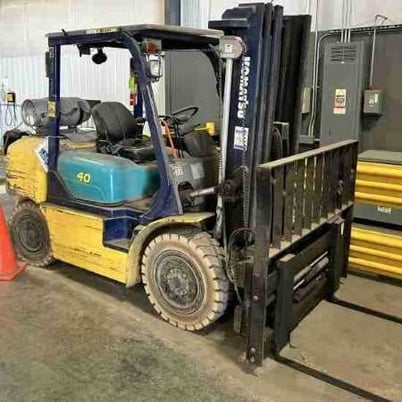 Komatsu #FG420ZT-7, fork lift - Image 1