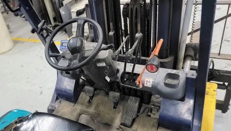 Komatsu #FG420ZT-7, fork lift - Image 4