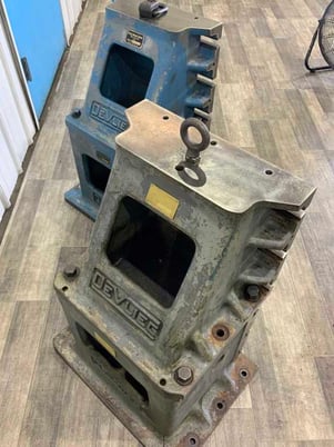 16" x 30-1/4", DeVlieg T-slot table, 1 set - Image 2