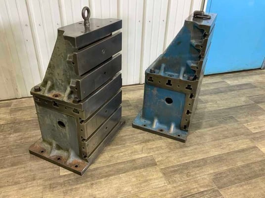 16" x 30-1/4", DeVlieg T-slot table, 1 set - Image 9