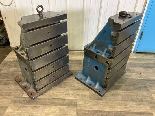 16" x 30-1/4", DeVlieg T-slot table, 1 set - Image 10