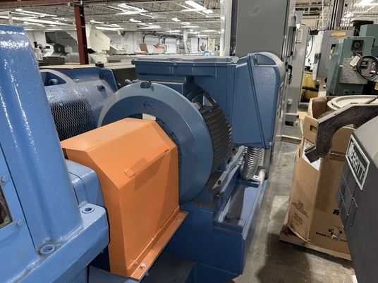 6" Davis Standard #600S-Thermatic, extruder, 30:1 L/D, 300 HP Westinghouse AC motor, 17.21:1 gearbox ratio - Image 9