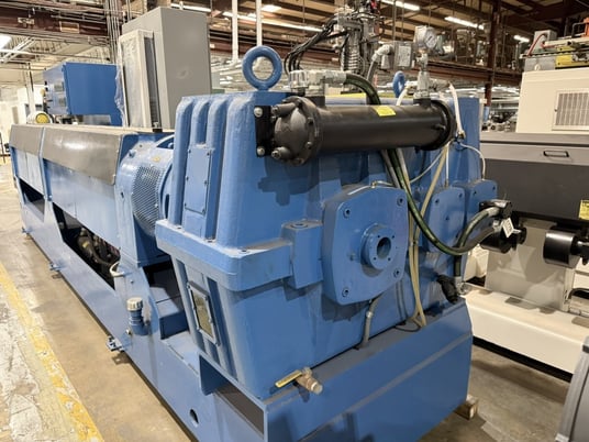 6" Davis Standard #600S-Thermatic, extruder, 30:1 L/D, 300 HP Westinghouse AC motor, 17.21:1 gearbox ratio - Image 10
