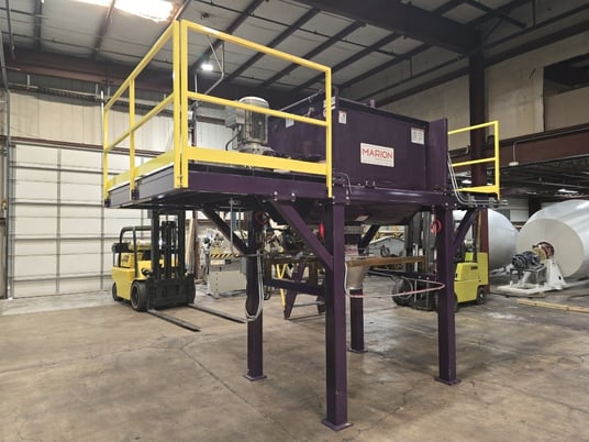 60 cu.ft. Marion #BPC-42-72-UR9C, mezzanine style horizontal ribbon blender, 15 HP, TEFC enclosure, 2010 - Image 3