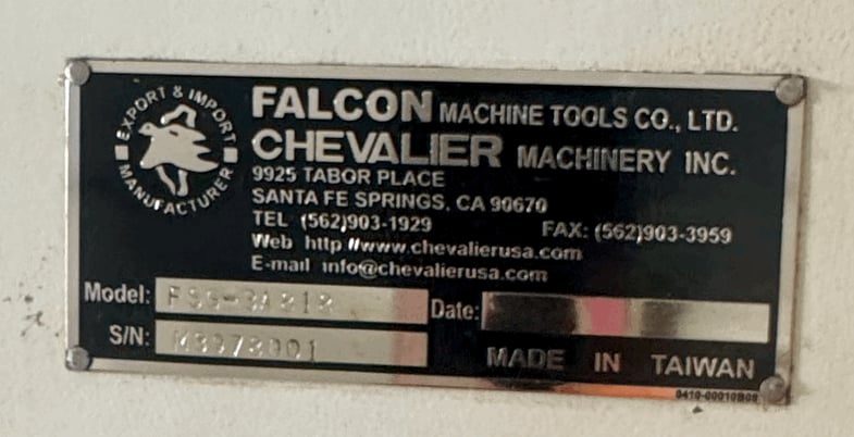 8" x 18" Chevalier #FSG-3A818, surface grinder, 8" x .5" grinding wheel, 2 HP - Image 4