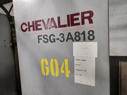8" x 18" Chevalier #FSG-3A818, surface grinder, 8" x .5" grinding wheel, 2 HP - Image 8