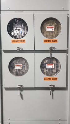 American Midwest Power, 1600 amp. fusible main w/metering switchgear 3 phase 4-wire service entrance - Image 4
