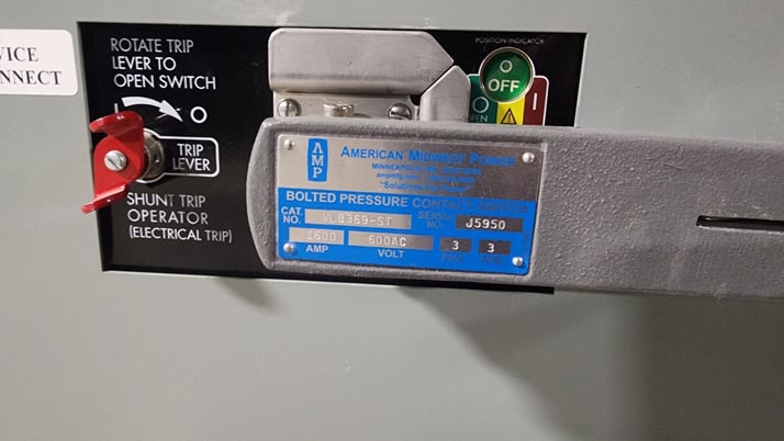 American Midwest Power, 1600 amp. fusible main w/metering switchgear 3 phase 4-wire service entrance - Image 10