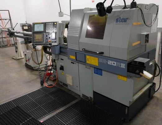 Star #SR-20RII, Swiss Type CNC Lathe, LNS bar feed, 2004 - Image 1