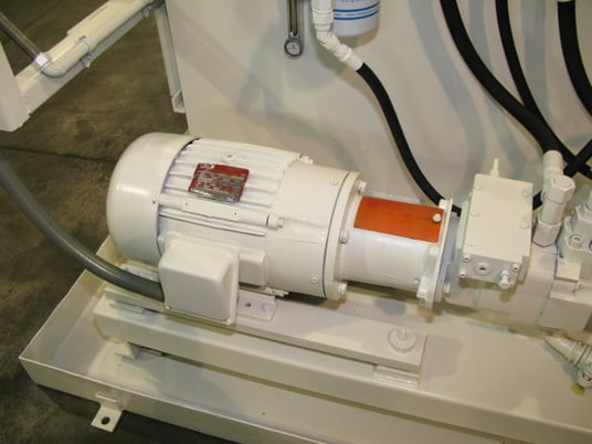 10 HP Oilgear, pressure comp, 230/460V., 20 GPM to 1500 psi, 6 GPM to 4000 psi, #2142 - Image 3
