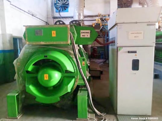Jenbacher #JGS-620F Natural Gas Generator Set, 1500 RPM, 6.8 MW, 11 kv, 20,000 hours each unit, 2012 (2 - Image 2