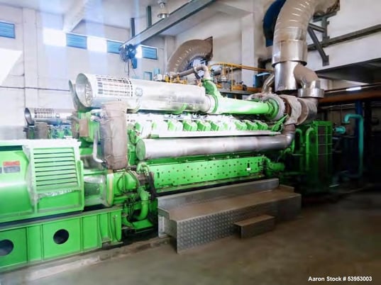 Jenbacher #JGS-620F Natural Gas Generator Set, 1500 RPM, 6.8 MW, 11 kv, 20,000 hours each unit, 2012 (2 - Image 3