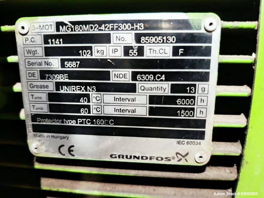 Jenbacher #JGS-620F Natural Gas Generator Set, 1500 RPM, 6.8 MW, 11 kv, 20,000 hours each unit, 2012 (2 - Image 8