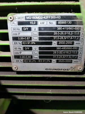 Jenbacher #JGS-620F Natural Gas Generator Set, 1500 RPM, 6.8 MW, 11 kv, 20,000 hours each unit, 2012 (2 - Image 9