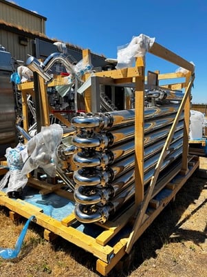 Alfa-Laval #Steritherm-PHE, 27000 kg/hr., media, 119 GPM, Stainless steel, unused, 2019 - Image 3