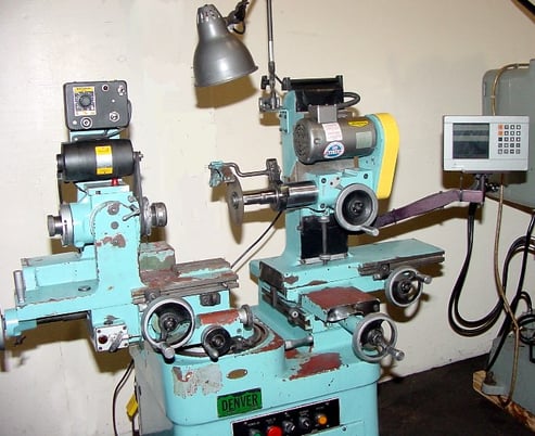 Denver #Astro-II Monoset type, digital read out, electronic variable speed workhead, tooling, 1997, #148257 - Image 3