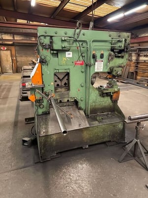 6" x 6" x 0.5" Peddinghaus #Peddimax-110/140, ironworker, 10 HP, 2" stroke - Image 3