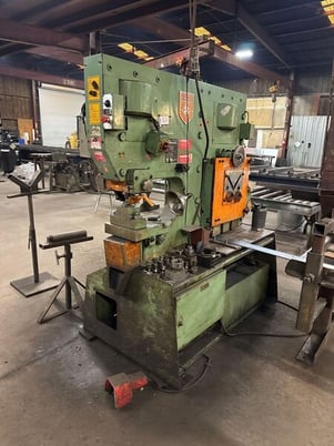 6" x 6" x 0.5" Peddinghaus #Peddimax-110/140, ironworker, 10 HP, 2" stroke - Image 5