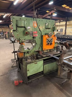 6" x 6" x 0.5" Peddinghaus #Peddimax-110/140, ironworker, 10 HP, 2" stroke - Image 6