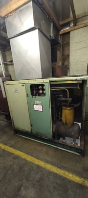 275 cfm, 110 psi, Joy #TA290EAA4AE. Rotary Screw Air Compressor, w/ refrigerated air dryer & hold tank, 460 V. - Image 3