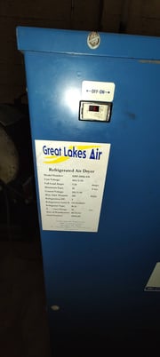 275 cfm, 110 psi, Joy #TA290EAA4AE. Rotary Screw Air Compressor, w/ refrigerated air dryer & hold tank, 460 V. - Image 5