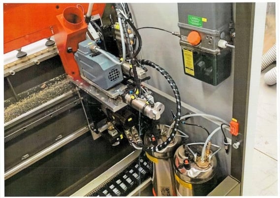Gannomat #Index-130-Logic, CNC Bore, Glue & Dowel Inserter, w/Laser Measuring, 51" x 0.75"-7.75" width x - Image 7