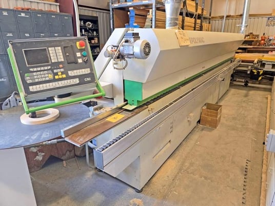 Biesse #Akron-246, Edgebander w/Corner Rounding, 0.4-8 mm Edge Thickness, 85 mm width x 140 mm L min Panel - Image 1