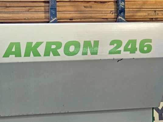 Biesse #Akron-246, Edgebander w/Corner Rounding, 0.4-8 mm Edge Thickness, 85 mm width x 140 mm L min Panel - Image 9