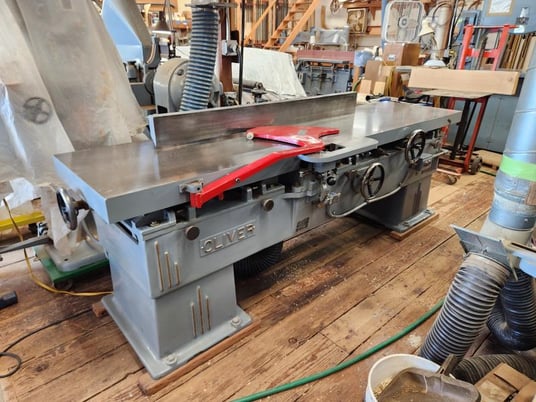 24" Oliver #12, Pattern Makers Jointer, 5 HP, 220 V, Rebuilt 2005, 1945 - Image 1