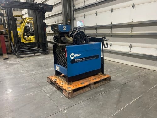 Miller #Deltaweld-451, welder - Image 4