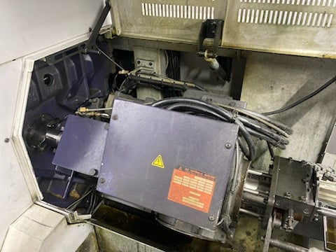 Citizen #C16 Type VII, CNC Swiss screw machine w/live end working option, coolant tank & pump - Image 3