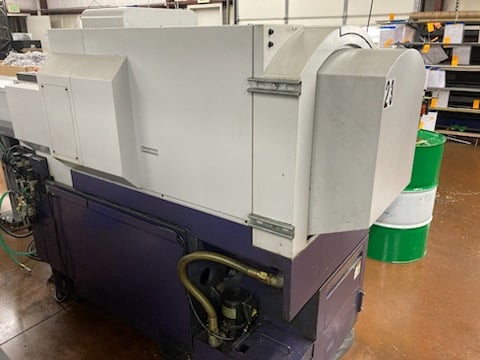 Citizen #C16 Type VII, CNC Swiss screw machine w/live end working option, coolant tank & pump - Image 5