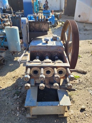 61 GPM, National #J-60, triplex injection pump - Image 1