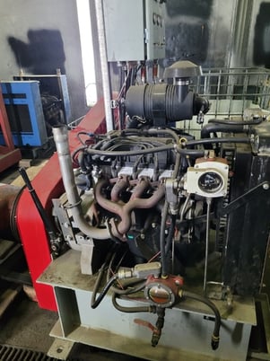 465 GPM, National Oilwell #T225, triplex disposal pump, 53 HP @ 3600 RPM, Ford TSG-416 Zetec Rocam - Image 4