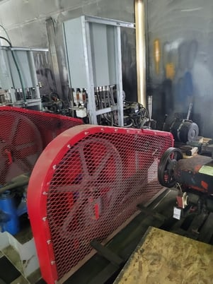 465 GPM, National Oilwell #T225, triplex disposal pump, 53 HP @ 3600 RPM, Ford TSG-416 Zetec Rocam - Image 8